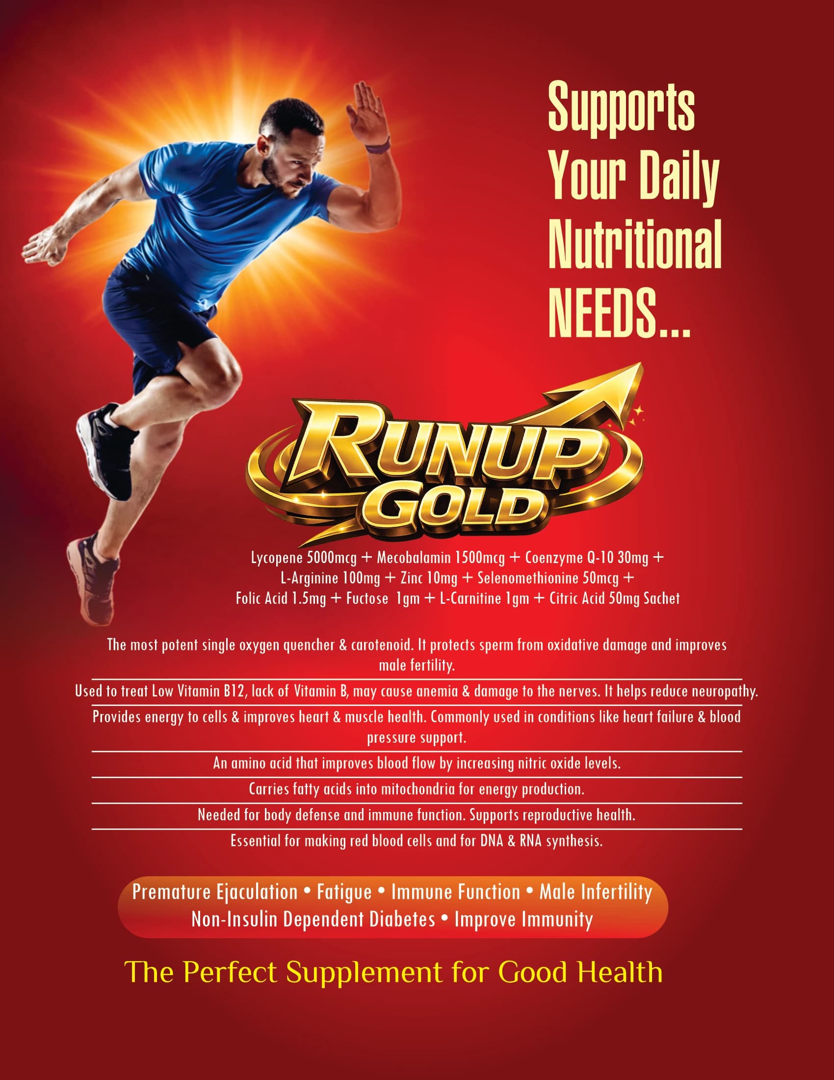 Runup Gold Sachet